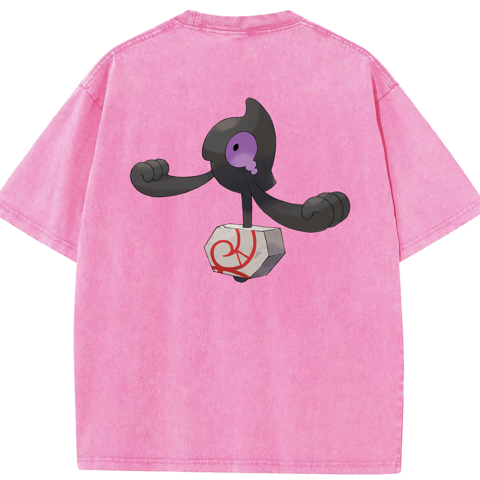 （画像用） ポケットモンスター Pokémon 綿100% ヴィンテージ風 半袖Tシャツ（背面プリント）